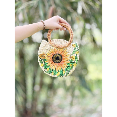 Túi cói lục bình - 07